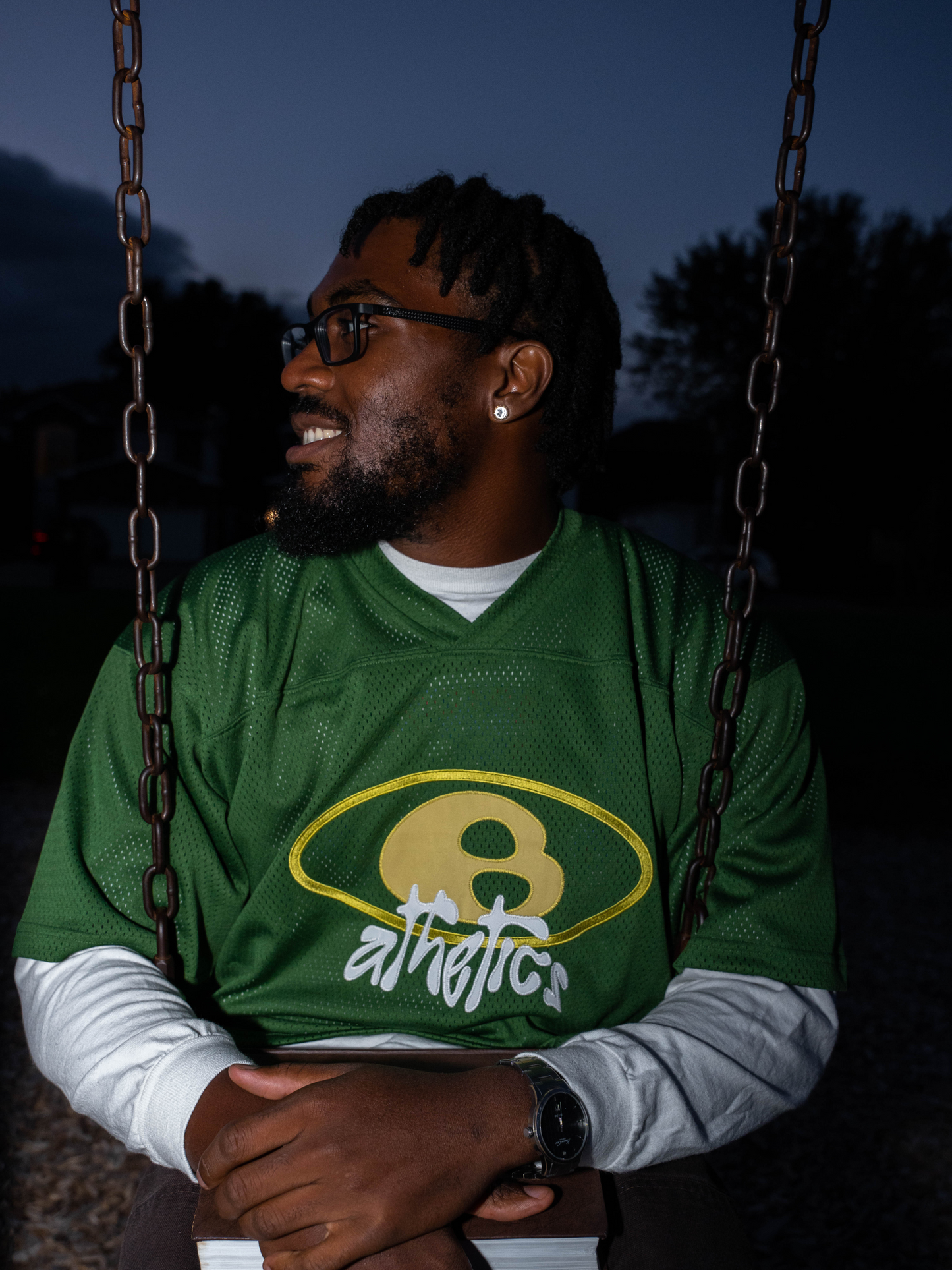 "Novelty Athletics"- Romans 5:8 Jersey