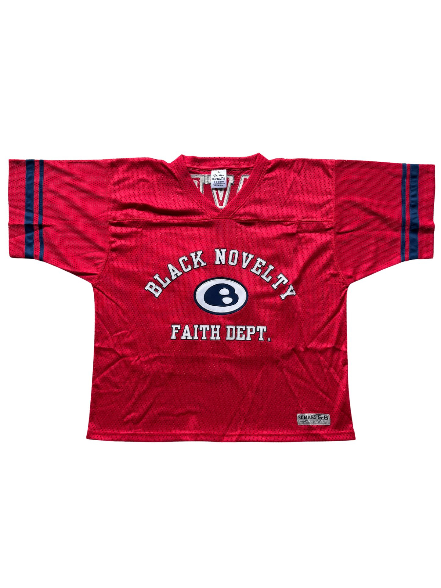 'Crimson' Romans 5:8 Jersey