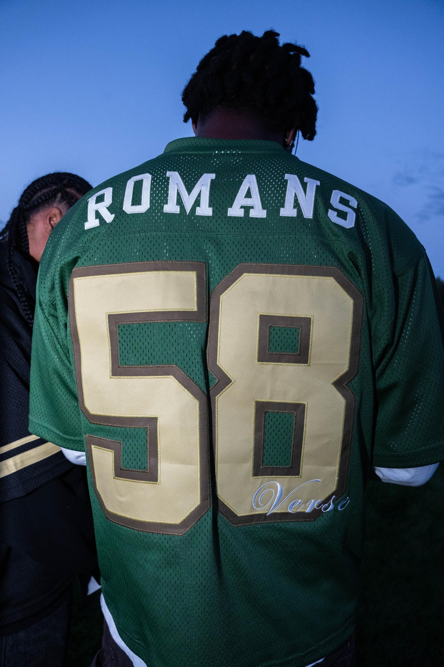 "Novelty Athletics"- Romans 5:8 Jersey