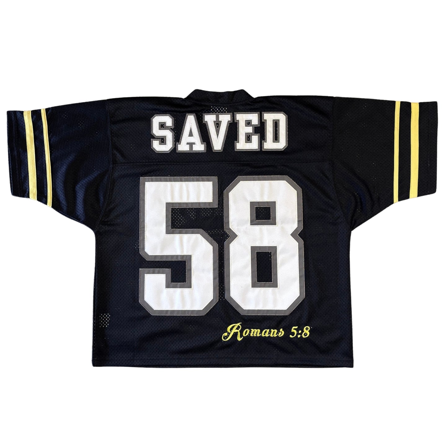 "Faith Dept" - Romans 5:8 Jersey