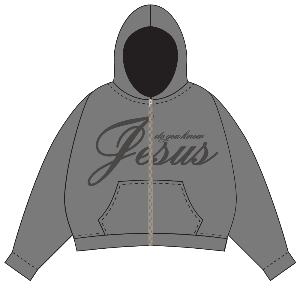 KNOW JESUS Zip-Up