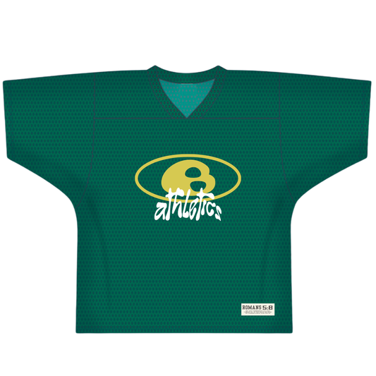 "Novelty Athletics"- Romans 5:8 Jersey